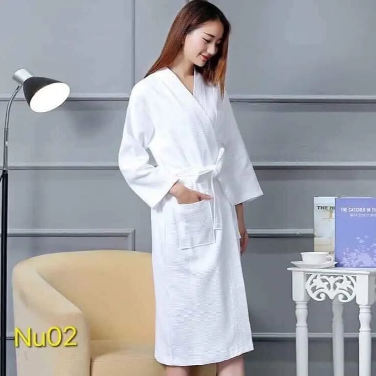 Áo choàng tắm khách sạn Nam Nữ, dày dặn, thấm hút, sang trọng 2