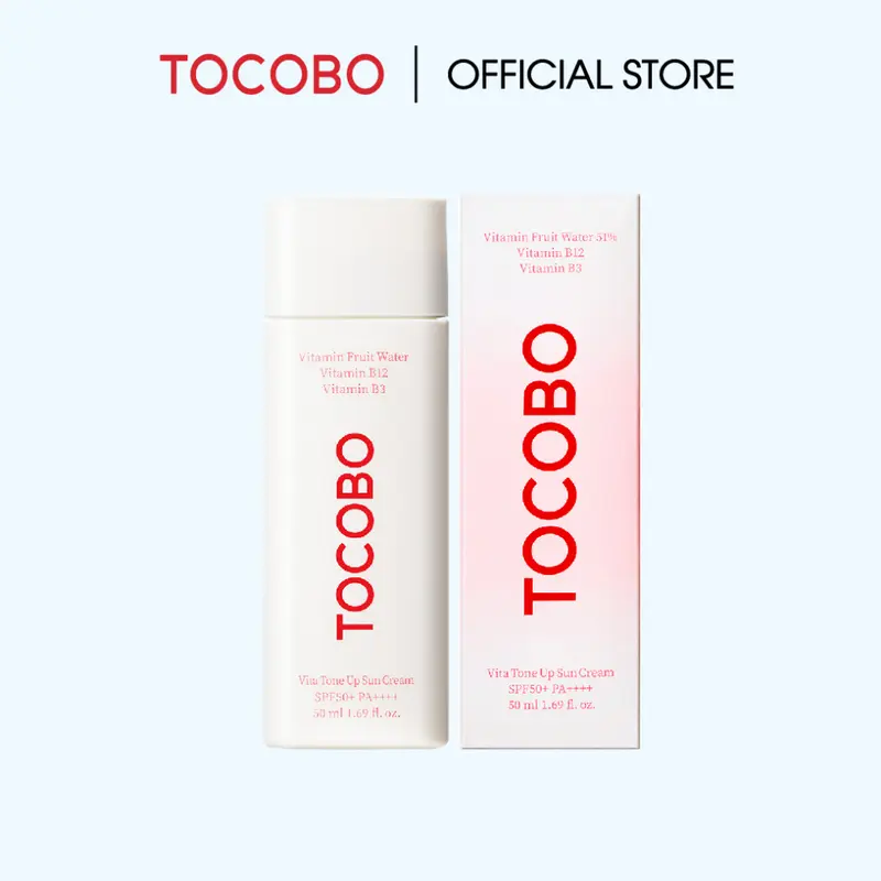 Kem Chống Nắng Nâng Tone Tocobo Vita Tone Up Sun Cream SPF50+ PA++++ 0