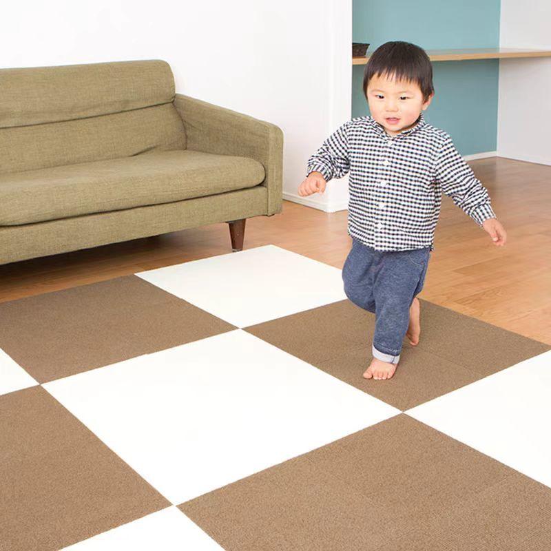 Thảm Ghép Nối, Sử Dụng Mùa Đông, Tự Dính, Không Keo, Không Cần Bảo Trì, Bảo Vệ Toàn Diện, Hình Vuông, Thảm Tập Bò, Thích Hợp Cho Phòng Khách Và Phòng Ngủ, Thảm Trải Sàn Chống Trượt, Được Thu Thập Bởi 14k Người 7