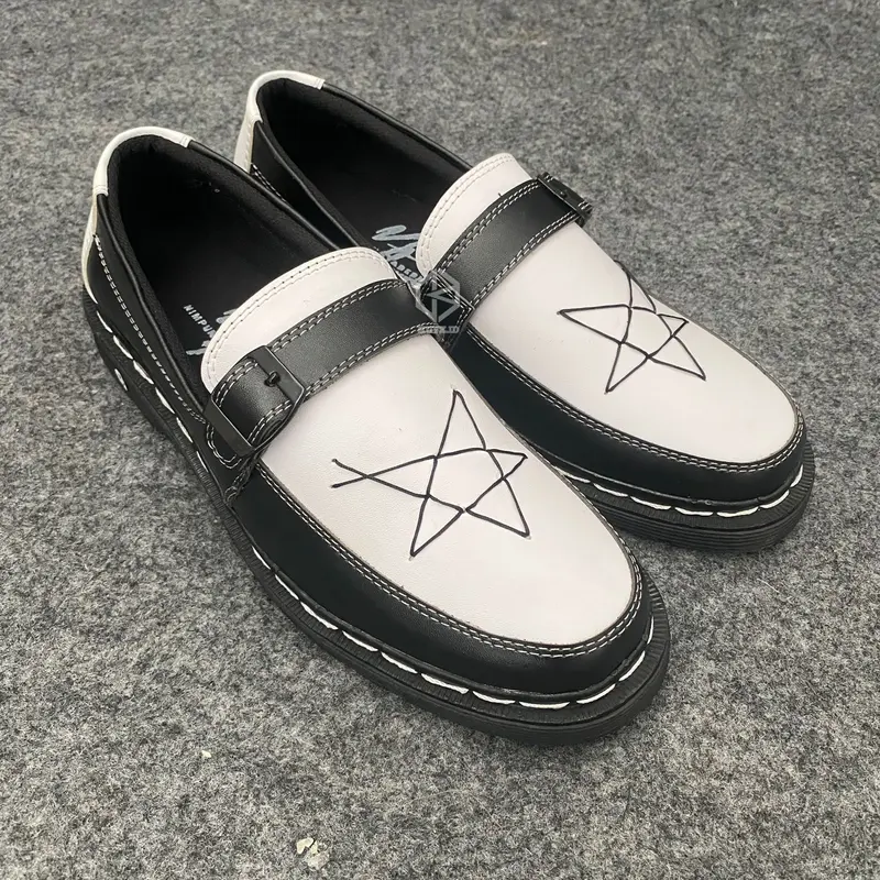 Sepatu Formal Loafers Pria Hitam Star Glossy | Sepatu Formal Casual Pria Keren | Sepatu Loafers Kerja Pria Kulit 5