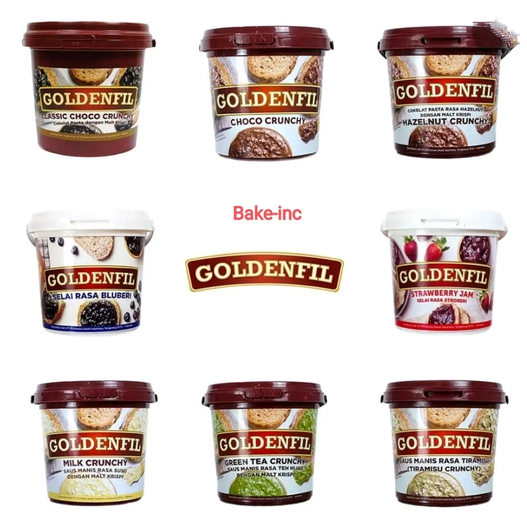 [JKT-COD] GOLDENFILL ANEKA RASA Choco Crunchy, Classic Choco Crunchy, Blueberry, Milk, Green tea, Hazelnut Crunchy, STRAWBERY 1 Kg