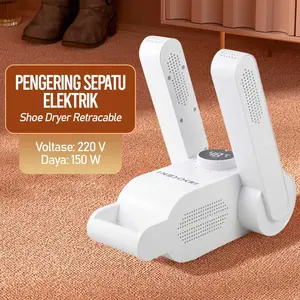 [COD] Pengering Sepatu Kaus Kaki Sarung Tangan Elektrik Otomatis Shoe Dryer Retracable 220V