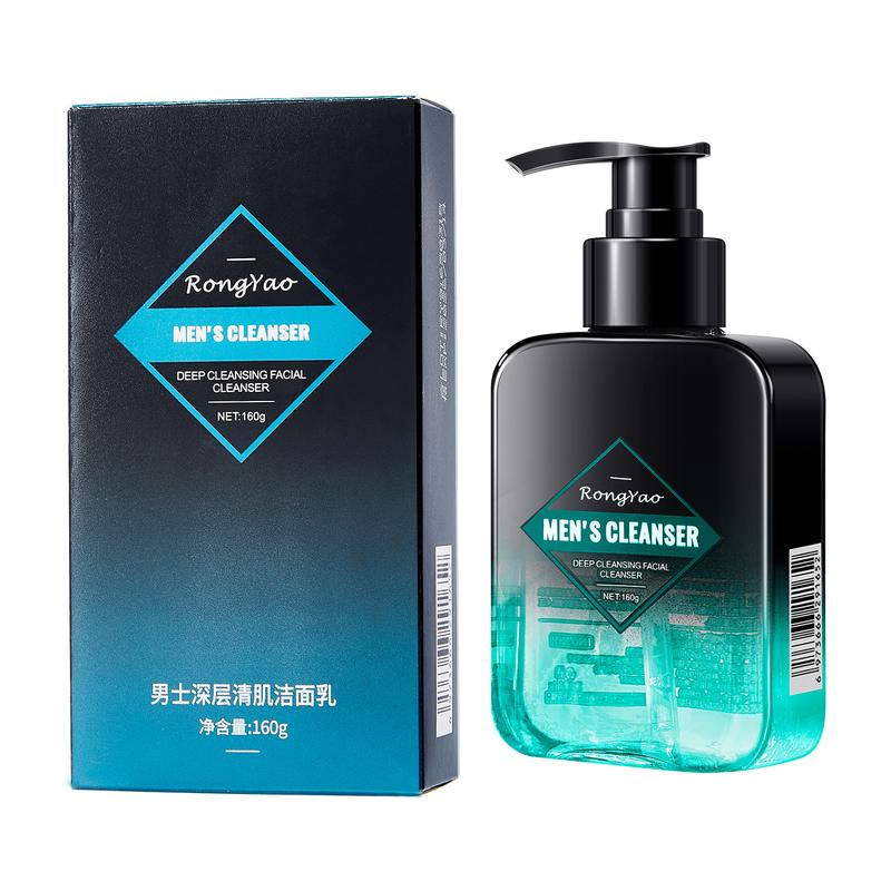 Sữa Rửa Mặt Cho Nam, Kiểm Soát Dầu, Dưỡng Ẩm, Làm Sạch Sâu, Sữa Rửa Mặt Lỗ Chân Lông 2
