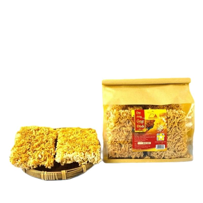 Ocop 3sao Cơm cháy cung đình gạo nếp 500g gói giấy 1