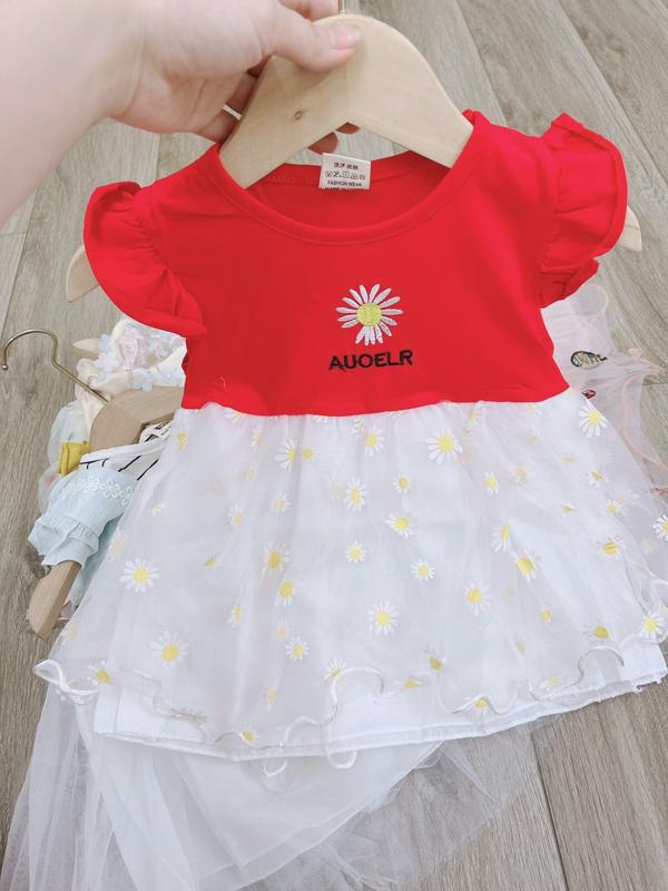 Váy QC cao cấp mềm mát cho bé gái 6-15kg ( Hàng chốt trên live ) .