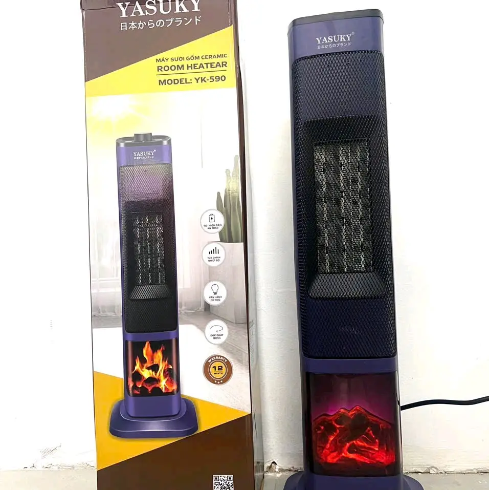 Máy Sưởi Gốm Yasuky JK590 Bảo hành của nhà sản xuất
