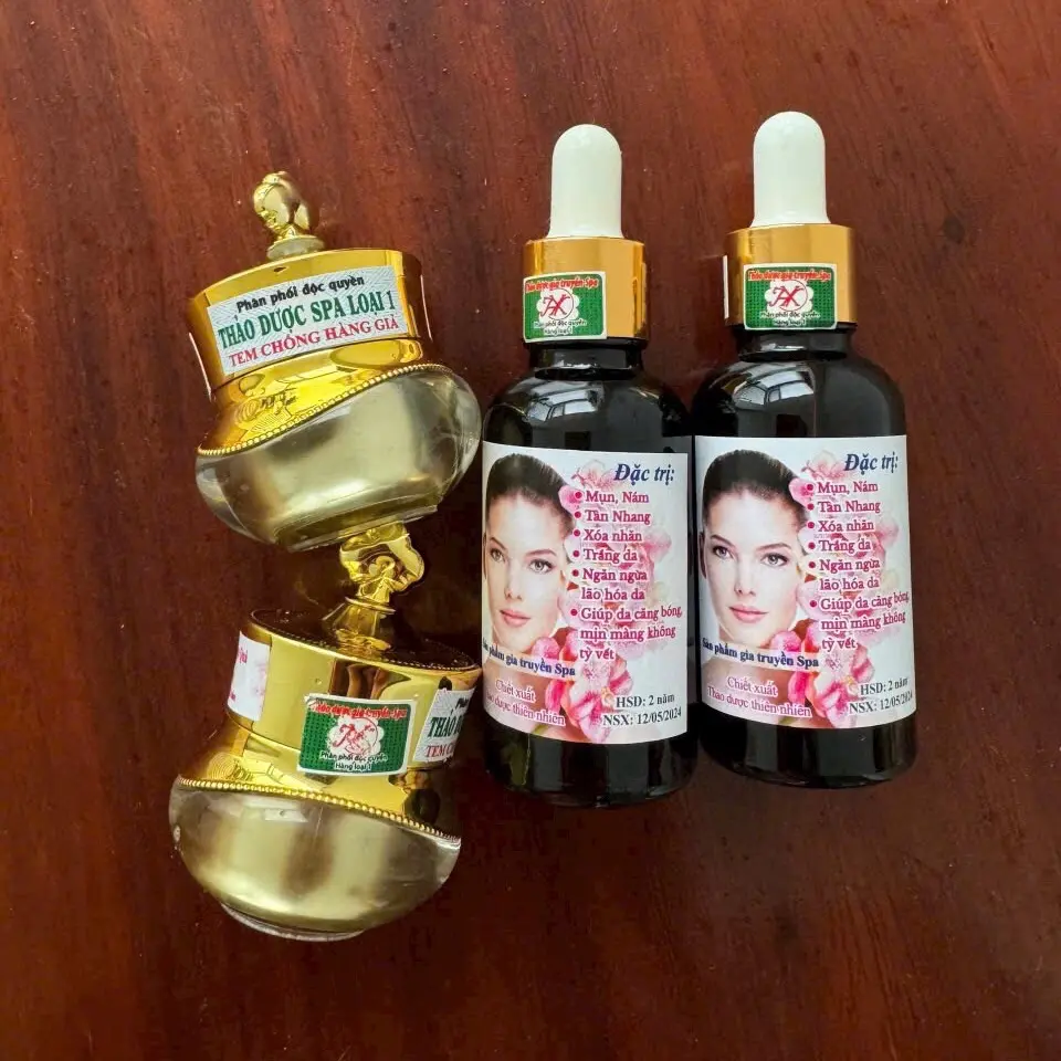 2 Combo tái tạo da thảo dược gia truyền spa 50ml