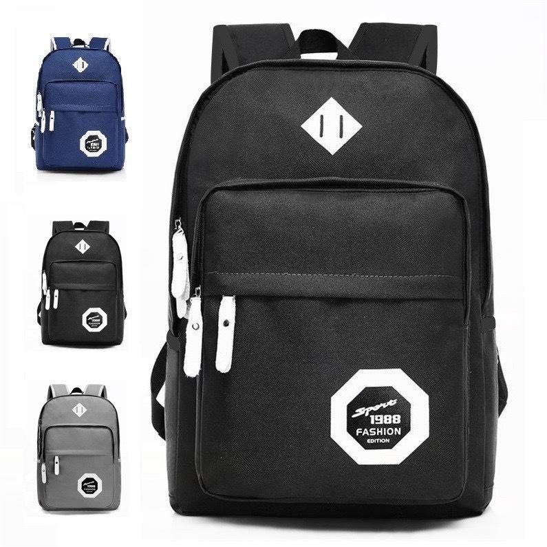  balo form mềm thời trang nam nữ S133 Backpack Đeo Vai Da 