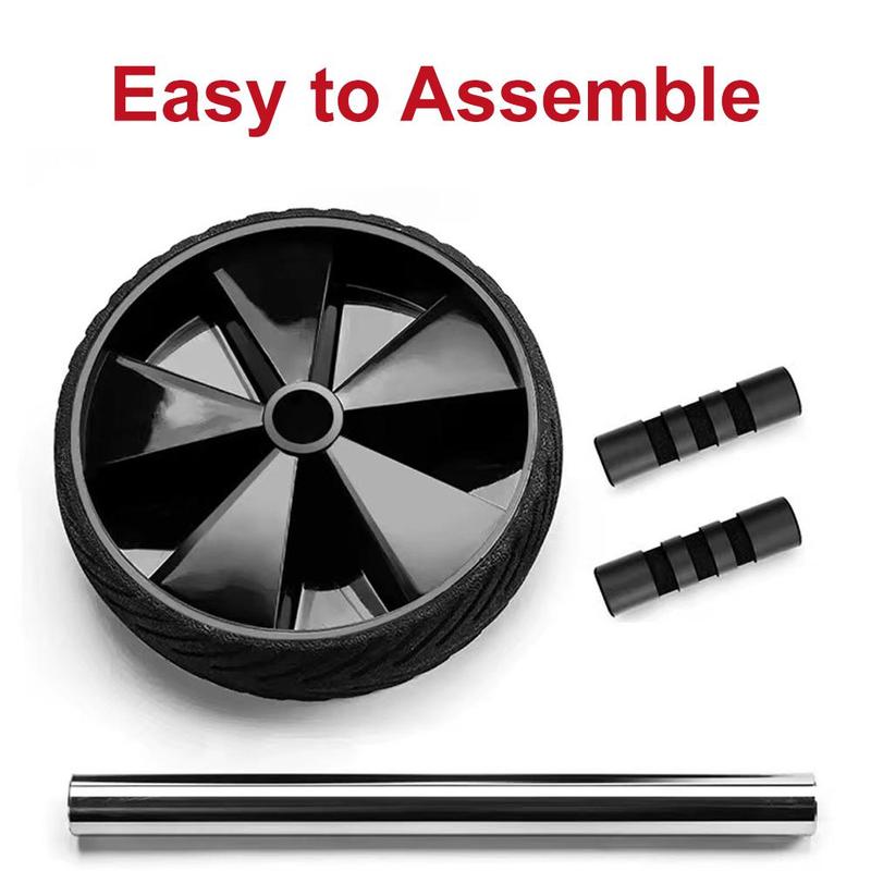 Ab Roller Wheel with Non-slip Handle, Portable Ab Workout Equipment, Home Gym Fitness Equipment, Exercise Wheel for Men & Women, Gymtok 6