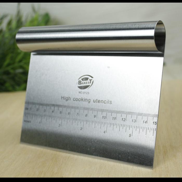 Gambar Bakest Scraper stainless scrapper bolu gulung pemotong adonan roti dari Kochindo Kota Tangerang Selatan Tokopedia