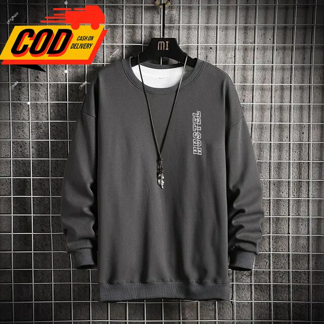 PROMO Sweater Pria Husttel Sweater Pria Simpel baru