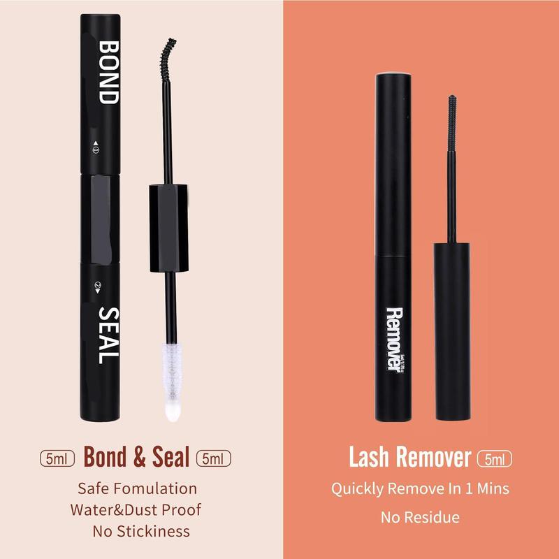 Product Introduction of Eyelash Extension Kit, 1 Box Individual False Eyelashes with Eyelash Glue & Tweezers & Glue Remover, Eye Makeup Enhancement Tool for Women, Cosmetic 2