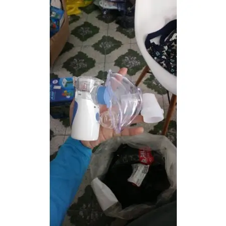 Alat Bantu Uap Pernafasan - Nebulizer Omicron MESH Portable Ultrasonic 6