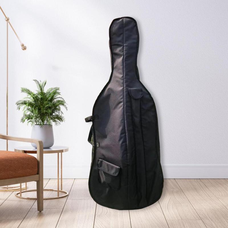 Cello Bag Anti Dust Multiple Pockets Thick Padding Portable Soft Cello Case for Travel Camping Stage Performance Outdoor Concert 4