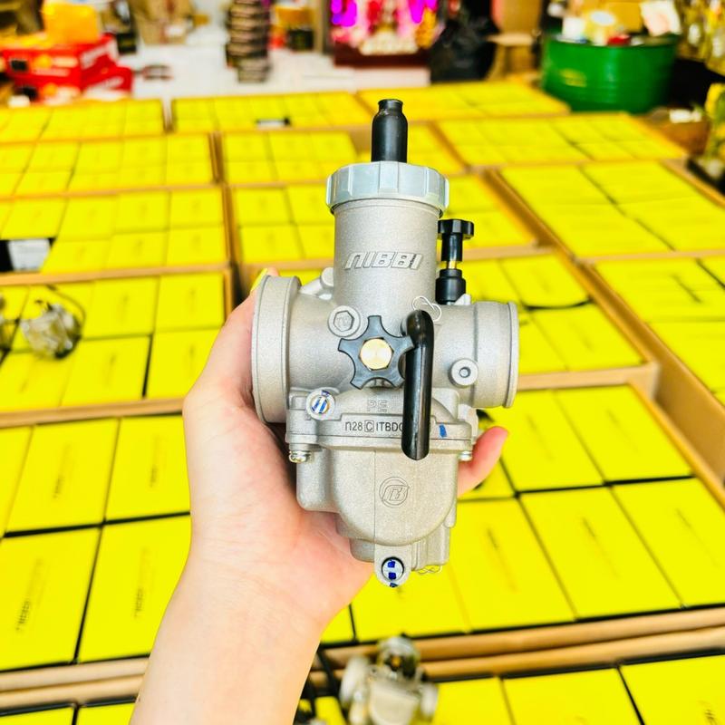  Bình xăng con NIBBI ga tròn size 24mm 26mm 28mm 30mm phụ kiện 