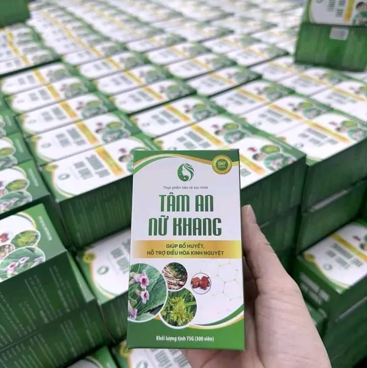 1 Lọ Viên Uống Tâm An Nữ Khang, Lọ 300viên.