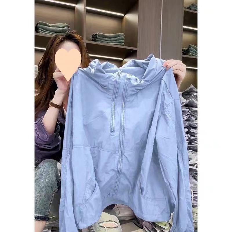 Product Introduction of Áo Khoác Nữ Phong Cách Phương Tây, Màu Tím, Dáng Rộng Vừa Vặn, Mỏng Vừa Vặn, Có Mũ Trùm Đầu, Thường Ngày, Làm Khô Nắng, Thích Hợp Cho Các Hoạt Động Ngoài Trời, Hàng Mới Về Mùa Hè 2024 11