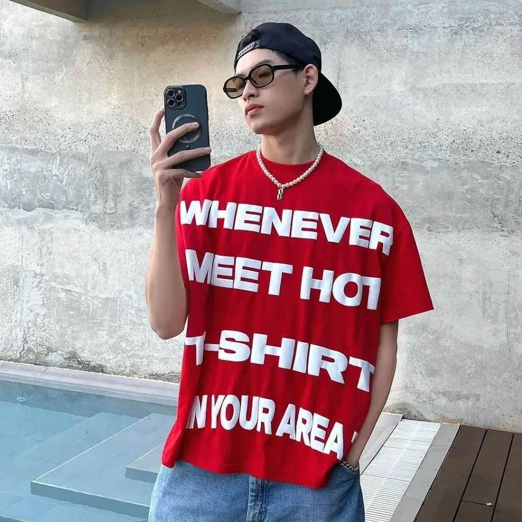 [M] Áo Thun Nam Nữ Cổ Tròn Chất Liệu Cotton Định Lượng 250g In Nổi GonzStudio - HOT DATE #Hot #2024
