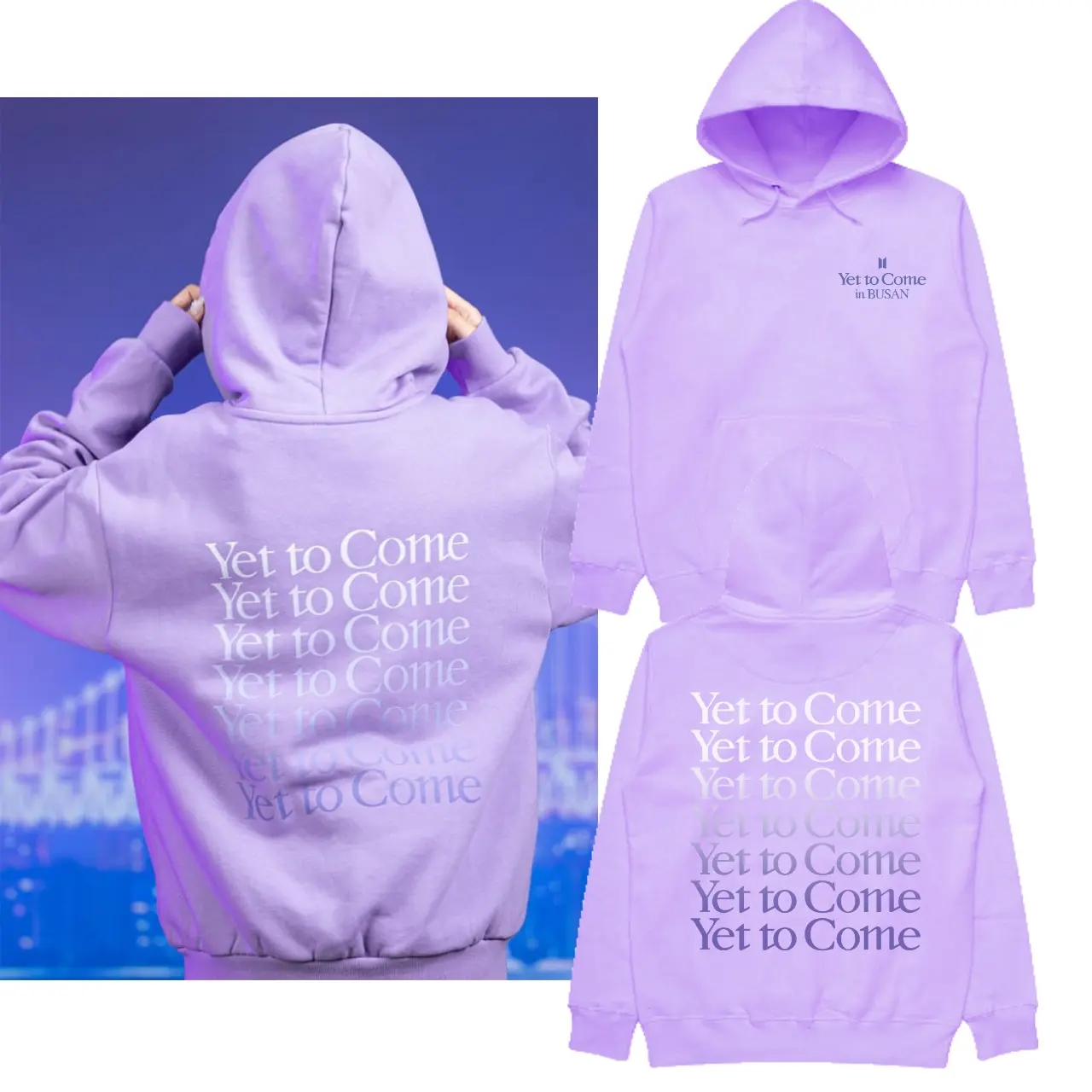 Hoodie Jumper Bangtan yet to come Free Foto