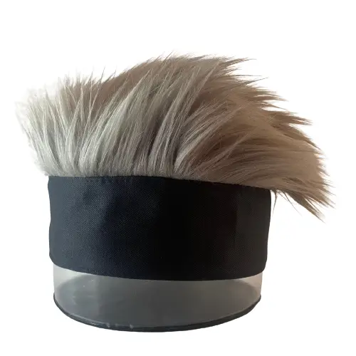 Topi rambut wig pria cosplay Bulu Korea Dewasa Anime 6