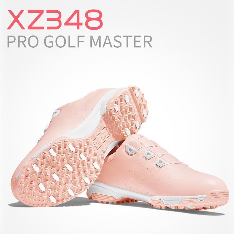 [PGM] Golf Shoe Women's Summer Waterproof Microfiber Shoes Non-Slip Spike Bottom Sports Golf Women's Shoes Xz348 1