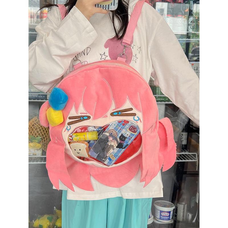 Ba Lô Hoạt Hình, Nhật Bản Chuunibyou Anime Bocchi The Rock, Thiết Kế Cô Gái Lạ Mắt, Ba Lô Học Sinh Sành Điệu, Thích Hợp Sử Dụng Trường Học Và Hàng Ngày, Ba Lô Nữ