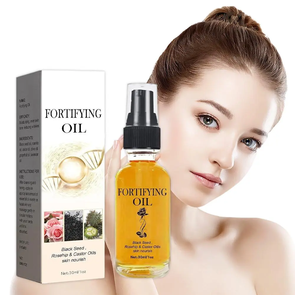 Revitalize Your Skin with 30ml of Castor Black Seed and Rosehip Oil A Power Packed Facial B5H7