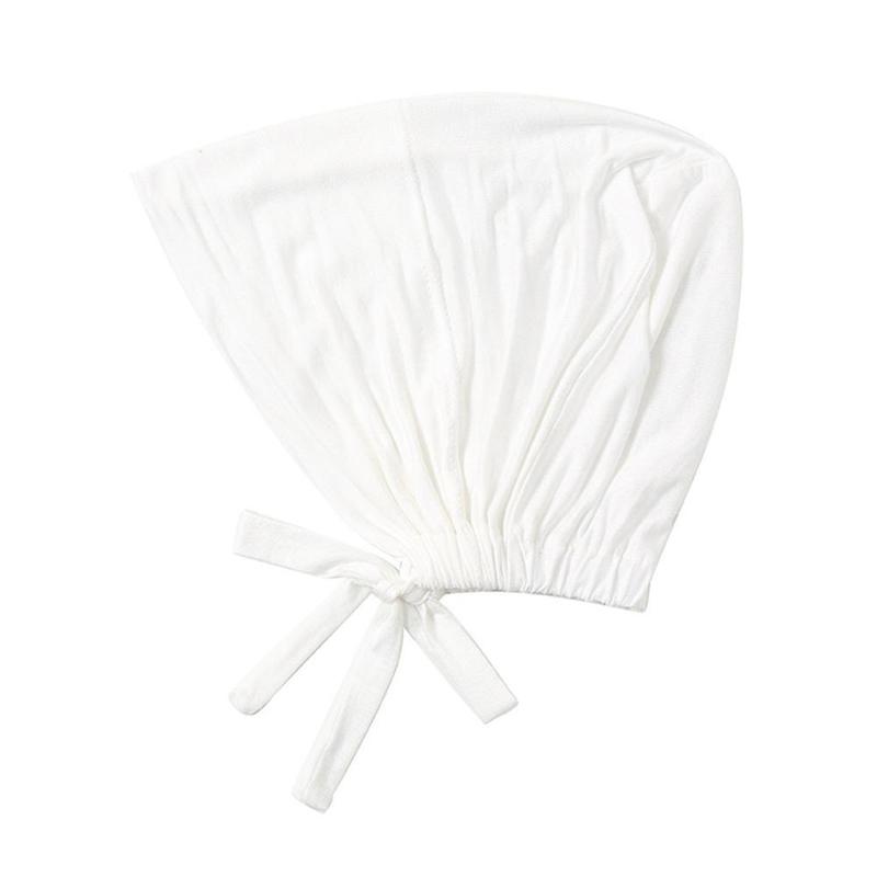 Mũ Turban Bông, Màu Trơn Trùm Kín, Dành Cho Nữ, Mũ Dưới, Mũ Trùm Đầu, Cổ Và Đầu, Dưới, U1A3, 1 Mảnh 8