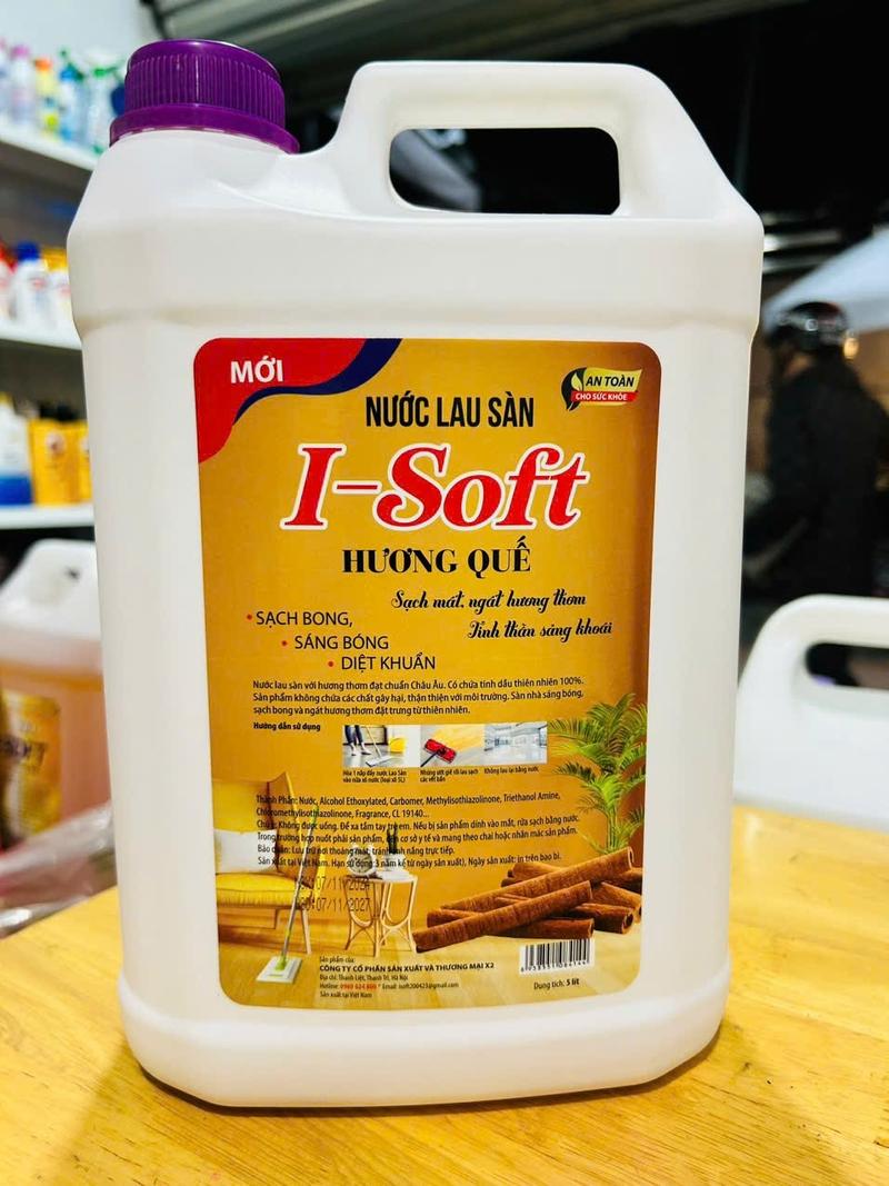 Product Introduction of [Giá tốt] Nước Lau Sàn Thiên Nhiên Isoft 5 Lít, Sạch Khuẩn, Chống Côn Trùng Và Lưu Hương, Làm Sạch 6