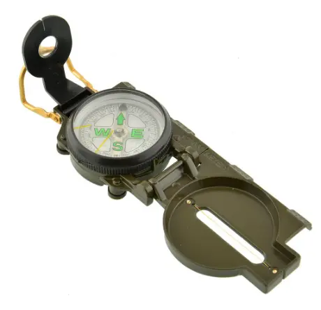 Kompas bidik/ DH-Lensatic Compass Metal-Plastik Camping Outdoor 3