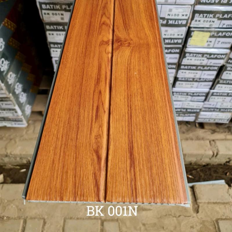 Plafon Pvc Motif Kayu Batik DOFF Premium panjang 3 meter - Shop | Tokopedia