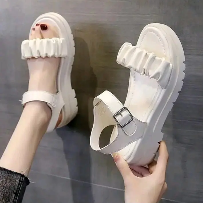 SENDAL WANITA KEKINIAN KOREA VIRAL 2024 IMPORT PREMIUM MURAH Sandal 2
