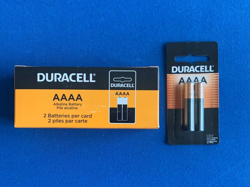 pin AAAA (4A) Duracell vỉ giấy 2v cho bút viết cảm ứng Microsoft Surface Pen