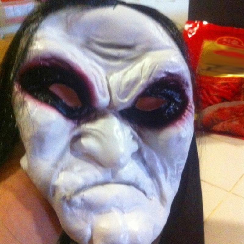 Dag-Mặt Nạ Ma Cho Halloween, Zombie Đáng Sợ Với Tóc Đen, Thoáng Khí, Ngôi Nhà Ma Ám, Đạo Cụ 3