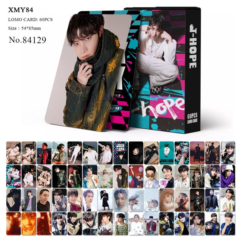Thẻ Lomo Solo, 60 Cái / hộp, Nhóm Nhạc BTS V và SUGA, Album Đường Đến D-DAY, Thẻ JHOPE SUGA J-HOPE, Kim Tae Hyung Bưu Thiếp, Thiết Kế Bản Thân 0