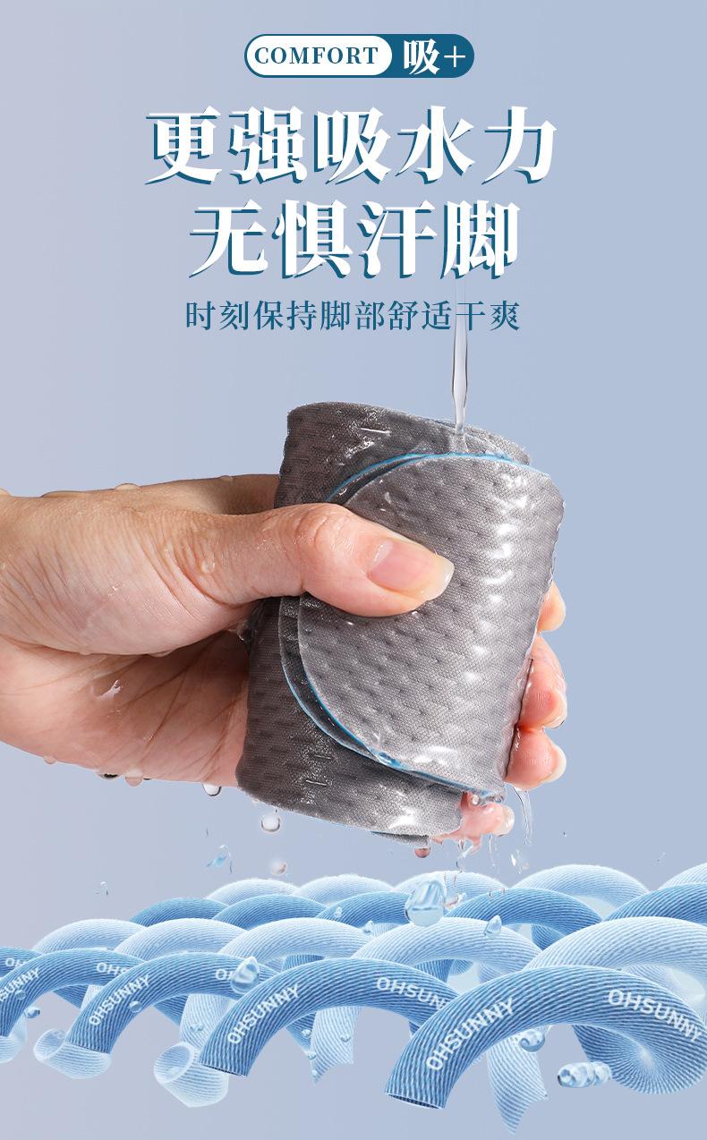 Product Introduction of Miếng Lót Giày Cao Su, Mỏng Mùa Hè, Chống Mùi, Thấm Hút Mồ Hôi, Bọt Biển Cảm Giác Băng, Thoáng Khí, Đế Mềm, Unisex, Thích Hợp Cho Chân Trần Chạy Bộ Và Thể Thao 6