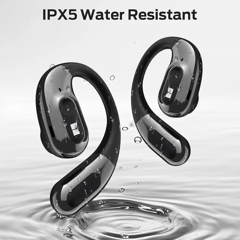[COD] Tai Nghe Nhét Tai Mở Quái Vật, AC330, Tai Nghe Không Dây, Bluetooth 5.4, Đàm Thoại Rõ Ràng, Hộp Xoay Sành Điệu Có Dây Đeo Buộc, Sạc Type-C, Vừa Vặn Thoải Mái, Phát Lại 24H, Chống Nước IPX5 7