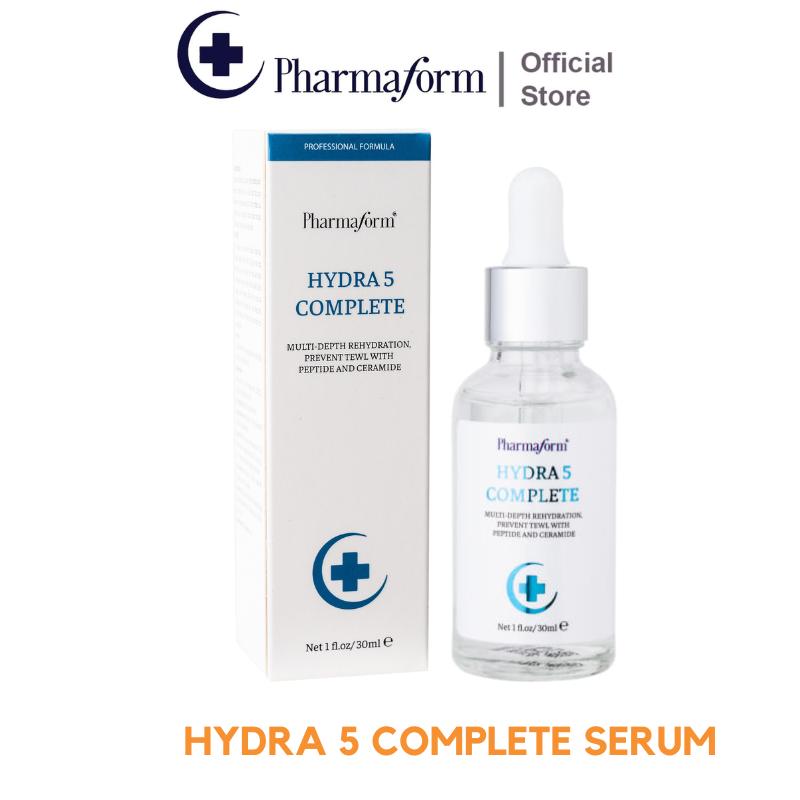 Nhà SẢN XUẤT Tinh chất vitamin B5 dưỡng ẩm hỗ trợ phục hồi da Serum Pharmaform Hydra 5 Complete 30ml