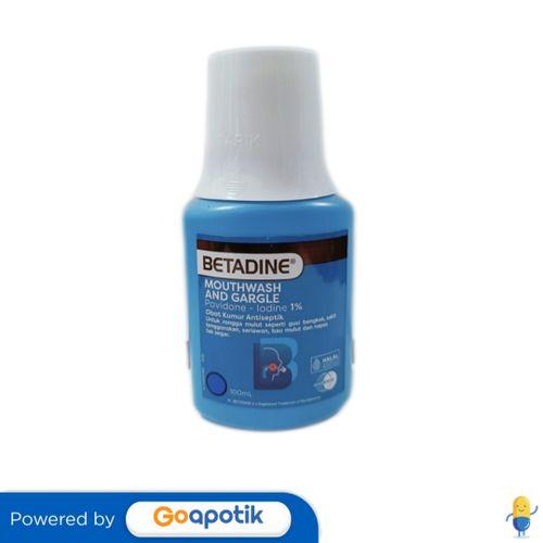 Gambar BETADINE OBAT KUMUR ANTISEPTIK 100 ML dari Apotek Apollo Surabaya by GoA Kota Surabaya Tokopedia