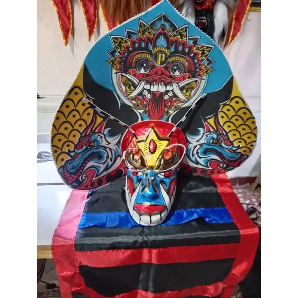 NEW PROMO barongan caplokan spon anak anak | barongan spons.caplokan.caplokan anak.caplokan spons | bisa cod barongan spon caplokan kain | bisa cod Barongan spon jamang besar caplokan jumbo barongan devil | Barongan spon devil anak/caplokan jumbo 2