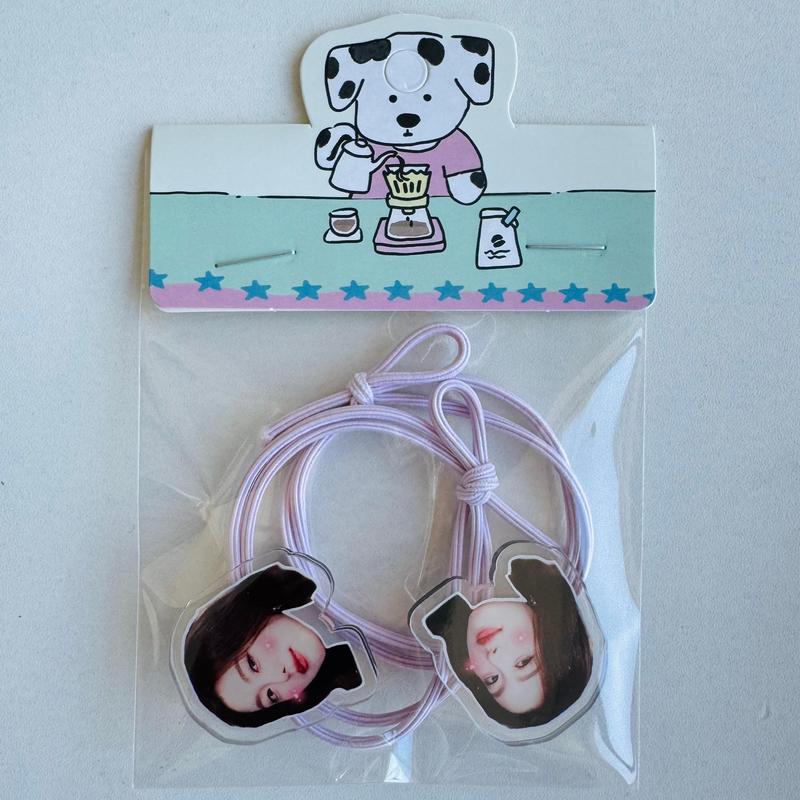 Product Introduction of 4EVE Cartoon Hair Tie, High Elastic Rubber Band, Perfect for Daily Use and Home, Fan Merchandise 2