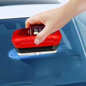 Removedor de película de aceite para vidrio de coche, Cepillo de limpieza multifuncional para coche, Herramienta para limpiar parabrisas y ventanas laterales de coche, Accesorios para lavado de coche