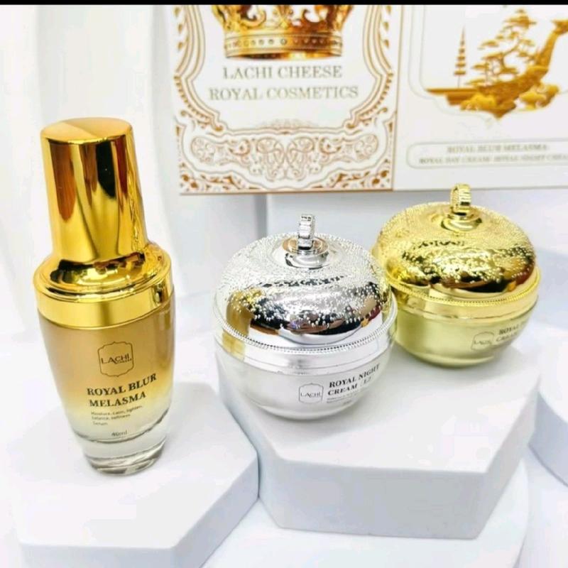 [COMBO 5] COMBO CAO NÁM HOÀNG GIA kem 30gr - serum 40gr tặng sữa rửa mặt 100ml và kem chống nắng lớn 50gr 1