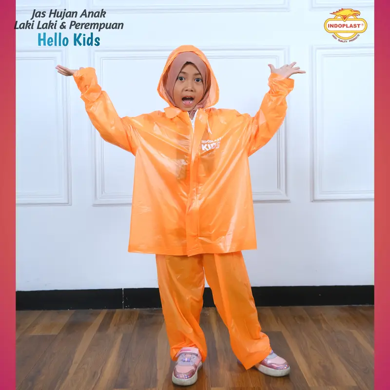 [Diorashop] Jas Hujan Anak Hello INDOPLAST 3