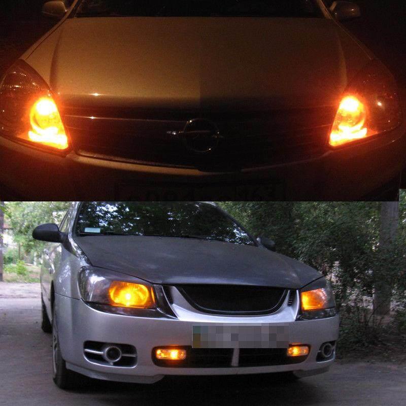 Product Introduction of New 1pair Amber Car Position Parking Lights T10 168 194 2825 W5W 19SMD LED Bulbs 4
