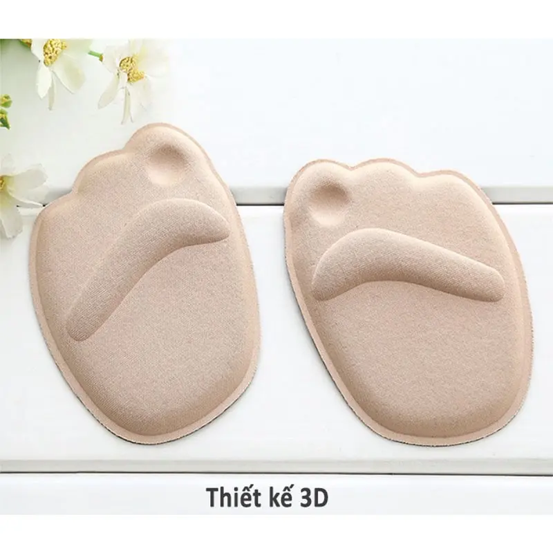 KAYFIA 2 Miếng lót mũi giày 4D, chống rộng, thốn, đau chân, trầy chân, bảo vệ ngón chân 7