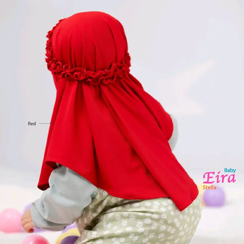 Hijab baby terbaru by AR Rafi ️Eira Baby️dengan desain yang super cute dan warna yang begitu cantik || (Anniha Collection) 4