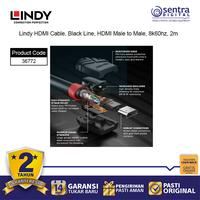 Gambar Lindy Black Line HDMI Cable 8K 60Hz 2m Male to Male dari Sentra Digital Kota Surabaya 4 Tokopedia