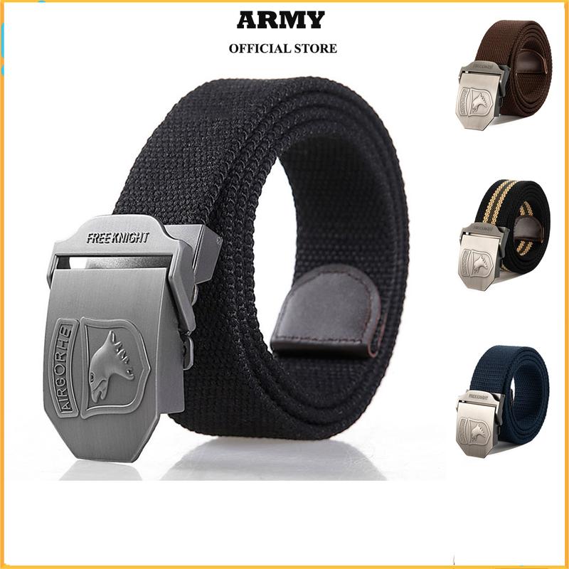 Thắt Lưng Nam Vải Dù Mặt Khóa Chim ó Bền Chắc Hợp Kim Chống Ghỉ, Dây Nịt Nam Vải Dù Siêu Bền Cao Cấp -HÀNG CHÍNH HÃNG