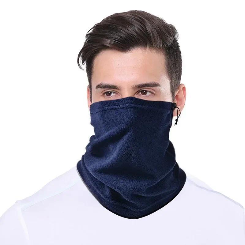 Fleece Warm Winter Windproof Neck Tube Scarf for Men Women Bandana Mask Half Face Cover Cycling Ski Sport Camping Hiking Scarf 0